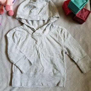 Old Navy toddler girl hoodie tee
